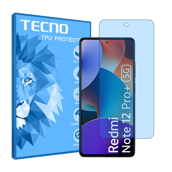 محافظ صفحه نمایش ضد اشعه آبی تکنو مدل HyBLU مناسب برای گوشی موبایل شیائومی +Redmi Note 12 Pro