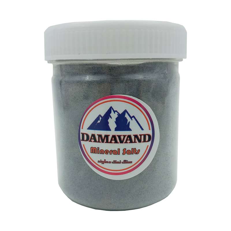 پودر سفید کننده دندان دماوند مدل زغالی وزن 330 گرم