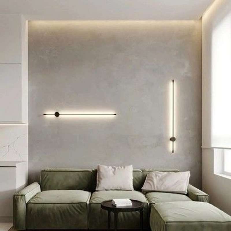 چراغ دیواری خطی کد Sr73 بسته 2 عددی