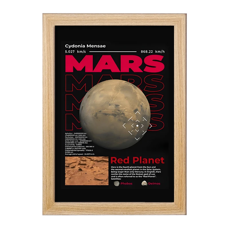 تابلو خندالو مدل مریخ (Mars) کد F10664