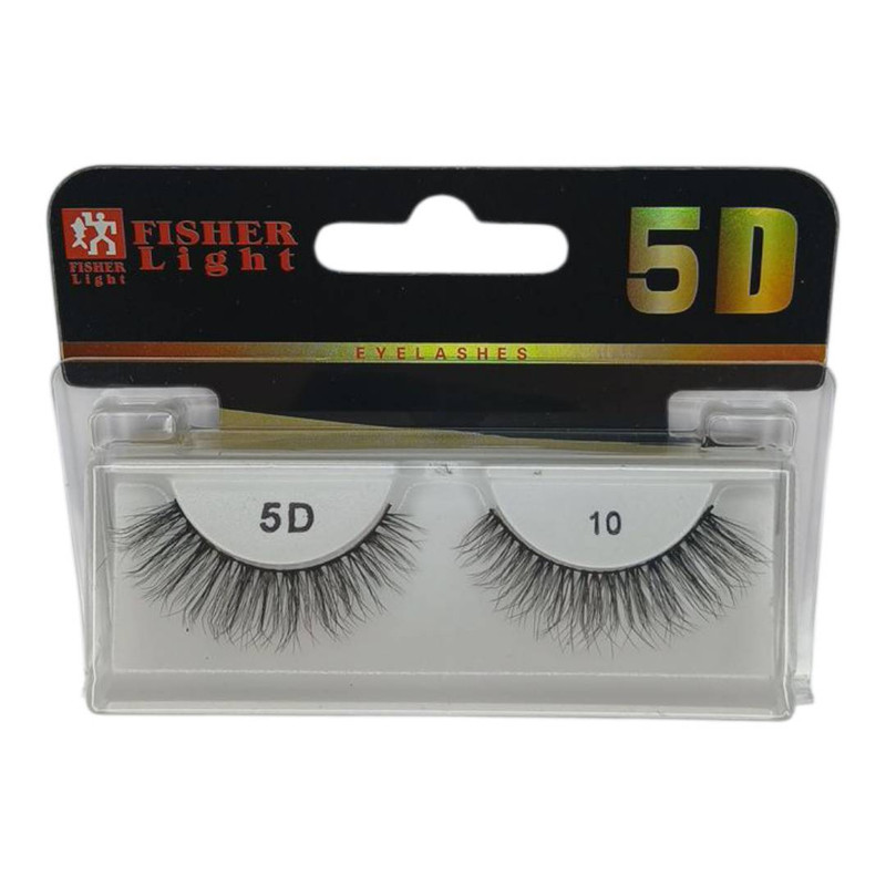 مژه مصنوعی فیشر لایت مدل 5D کد 10