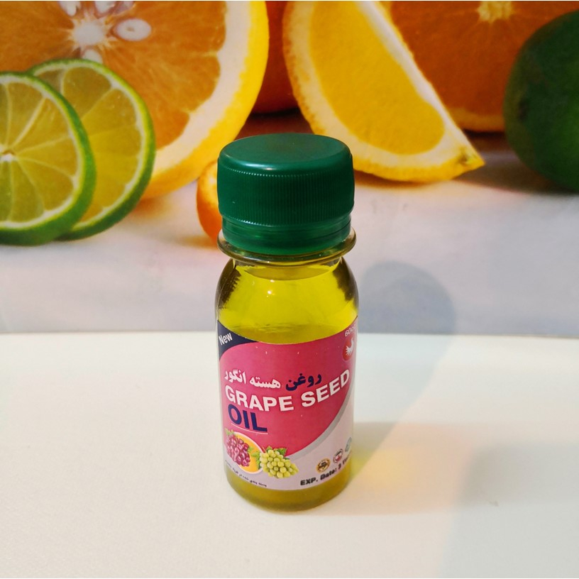 روغن هسته انگور پامکا مدل پرس سرد حجم 60 میلی لیتر