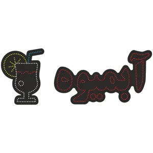 تابلو ال ای دی طرح آبمیوه کد 10391 مجموعه دو عددی