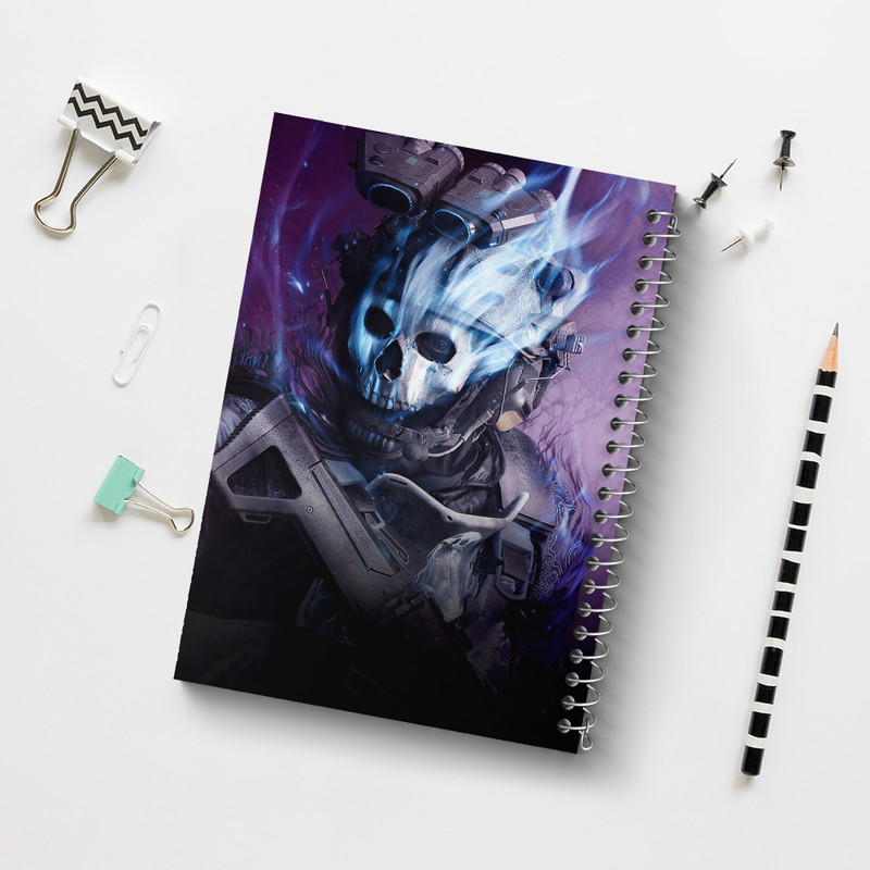 دفتر نقاشی 50 برگ خندالو طرح کال آف دیوتی (Call Of Duty) کد N3898