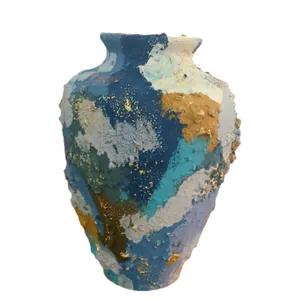 گلدان سفالی مدل پتینه کد 04