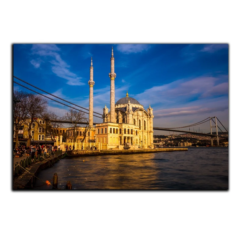 تابلو شاسی بکلیت طرح منظره شهر استانبول مدل SH-s971