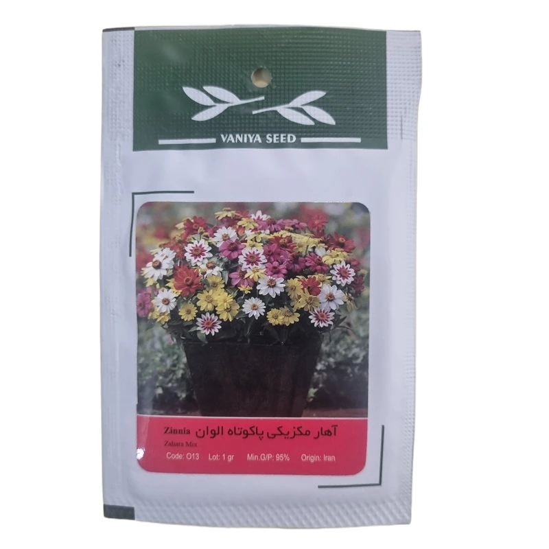 بذر گل آهار مکزیکی پاکوتاه الوان وانیا سید مدل BA13405
