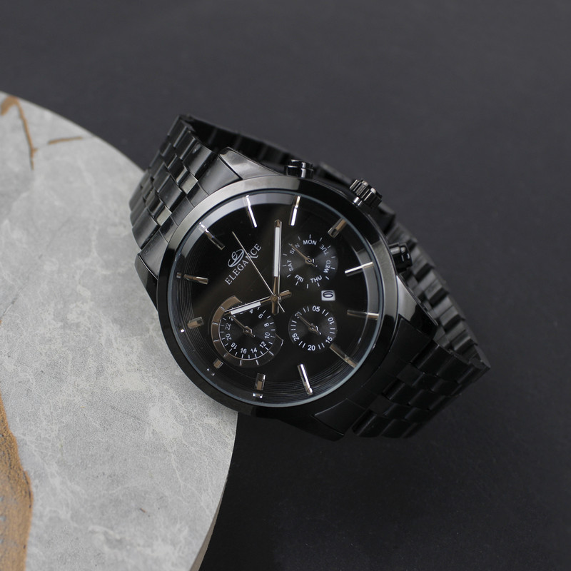 ساعت مچی عقربهای مردانه کوارتز الگنگس مدل EMM7000