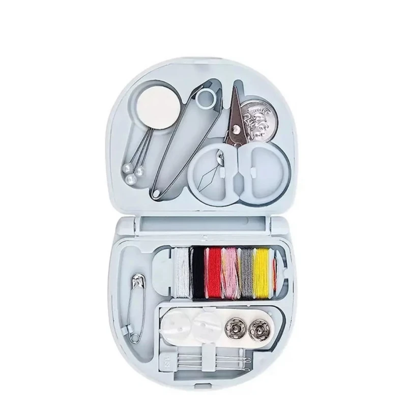 جعبه ابزار خیاطی مدل مسافرتی مجموعه 20 عددی 