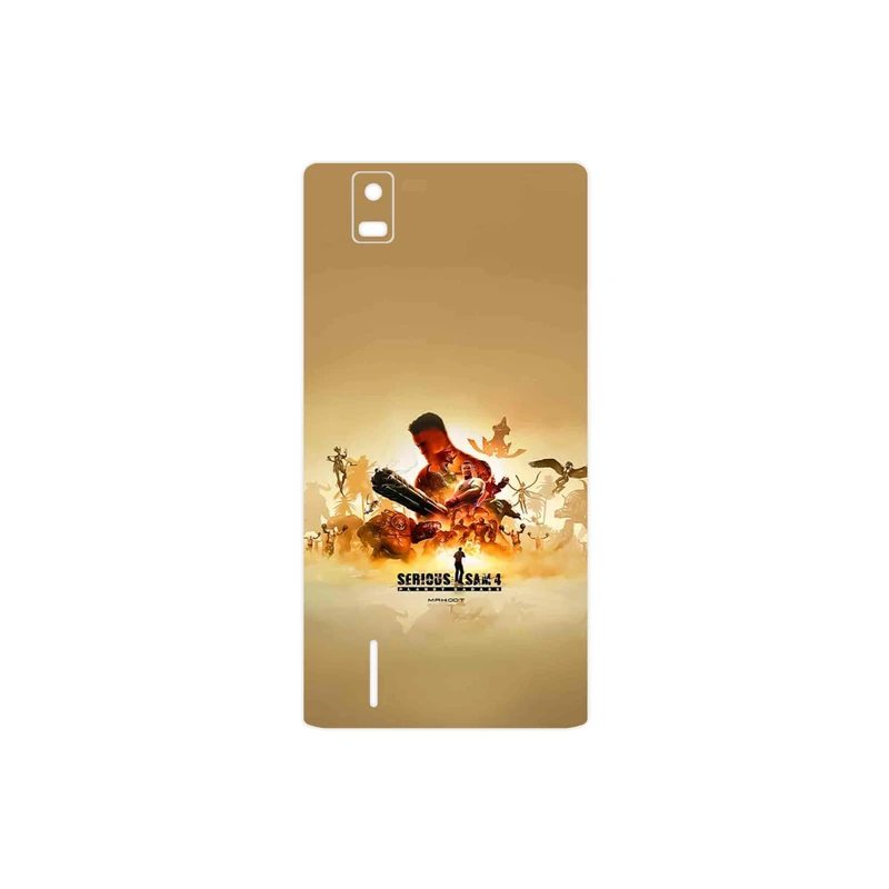 برچسب پوششی ماهوت مدل Serious Sam Game Series مناسب برای گوشی موبایل هوآوی Ascend P2