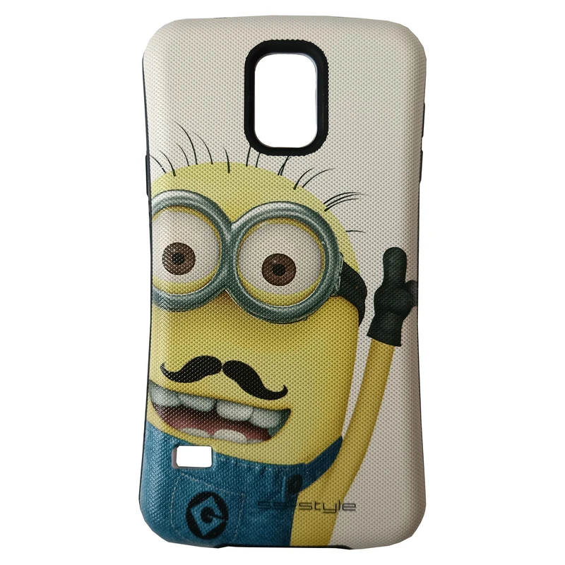 کاور مدل 360 درجه ضد ضربه کد 20-0 طرح مینیون ها مناسب برای گوشی موبایل سامسونگ Galaxy S5