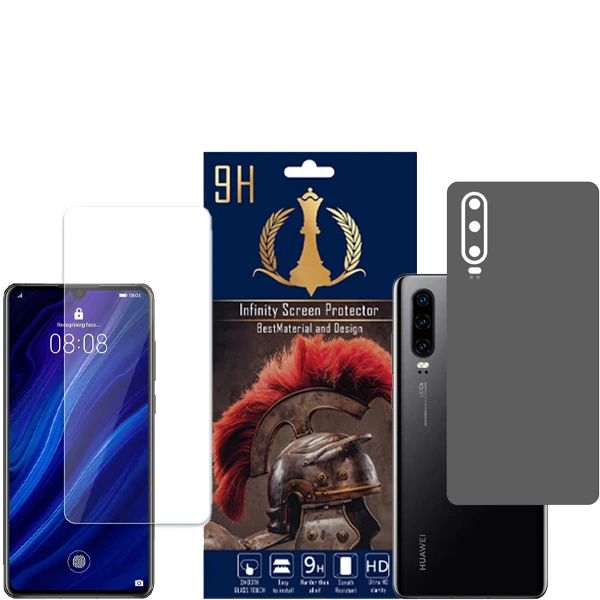   برچسب پوششی اینفینیتی مدل PRO MAX مناسب برای گوشی موبایل هوآوی P30 به همراه محافظ صفحه نمایش