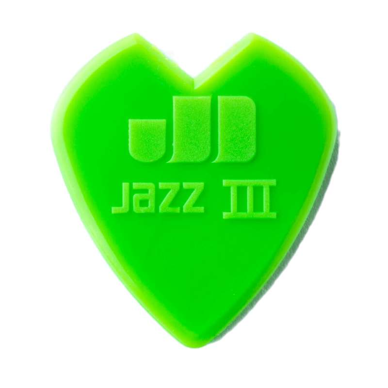 پیک گیتار دانلوپ مدل KIRK HAMMETT Custom Jazz III Picks بسته 24 عددی