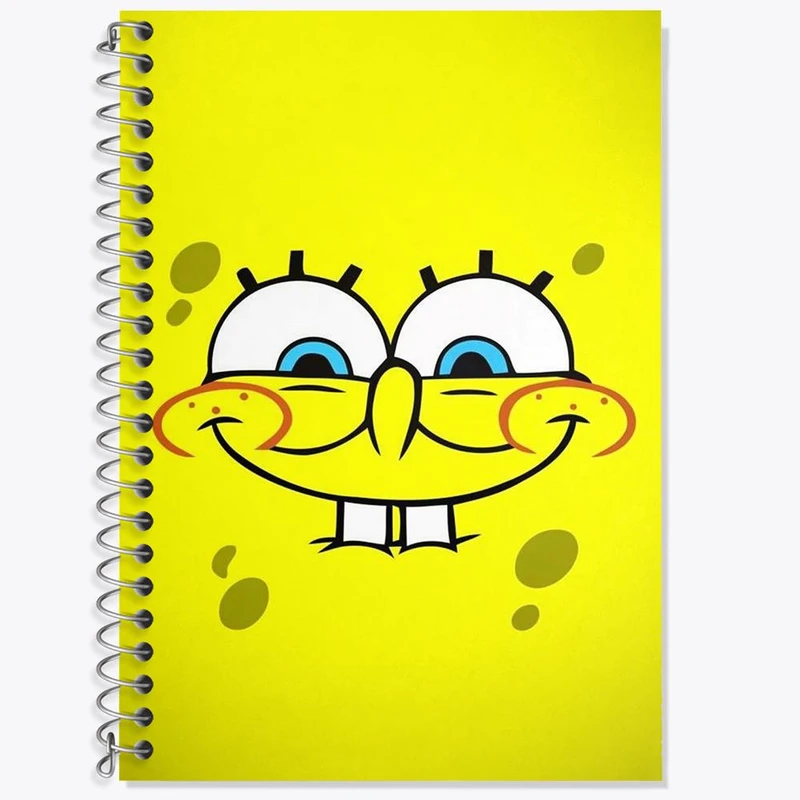 دفتر لغت 50 برگ خندالو مدل باب اسفنجی و پاتریک کد 1321