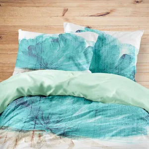 سرویس روتختی مدوپد طرح نیلی مدل mod00536 یک نفره 4 تکه