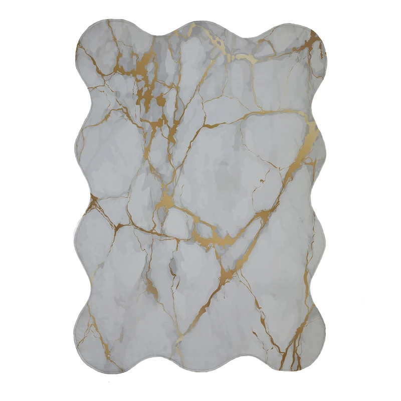 پادری مدل دالبر طرح سنگ کد 8590 سایز 80x110 سانتی متر 