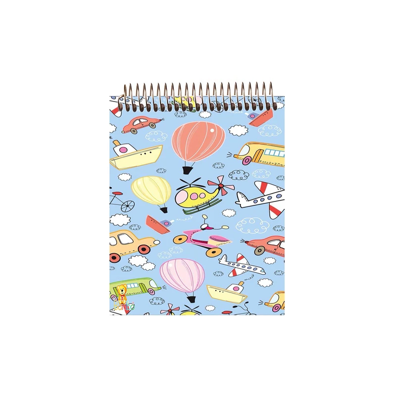 دفتر نقاشی 50 برگ بانیبو مدل  بالون کد 955