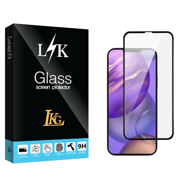 محافظ صفحه نمایش ال کا جی مدل LK Glass مناسب برای گوشی موبایل اپل iPhone 12 promax