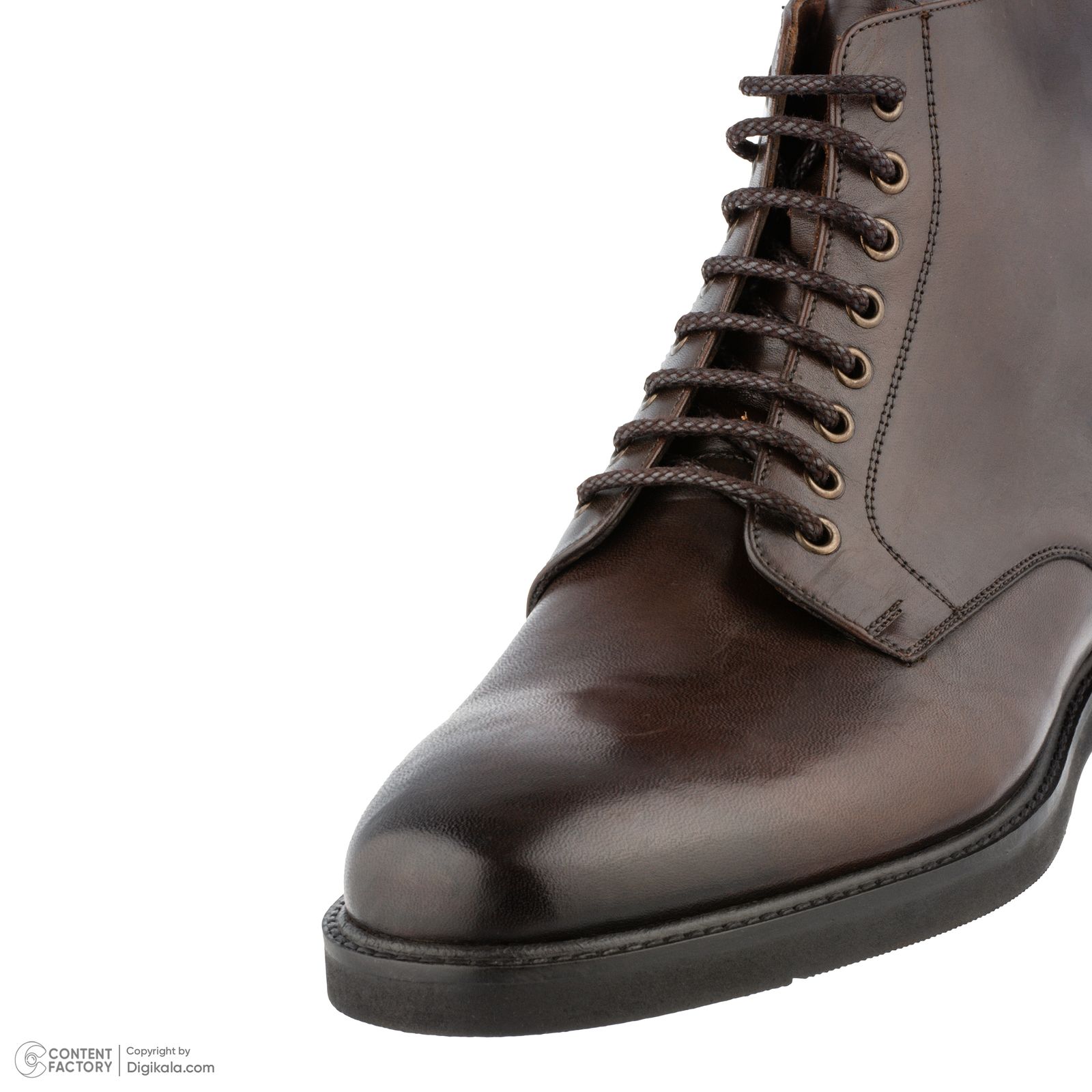 نیم بوت مردانه چرم مشهد مدل J6287-088 -  - 8