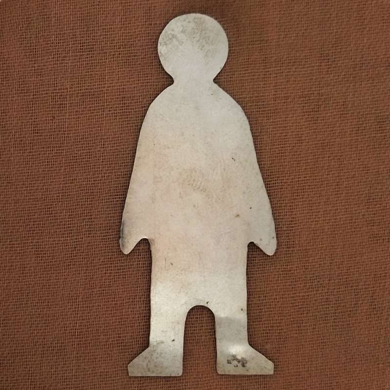 آویز گردنبند نقره زنانه سلین کالا مدل آدمک کد ce-new68