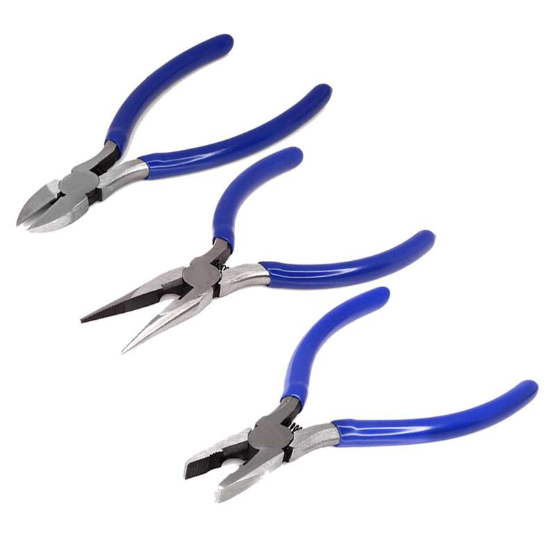 انبر دست و انبر سیم چین و انبر دم باریک  مدل HT - 006 سایز 5 اینچ