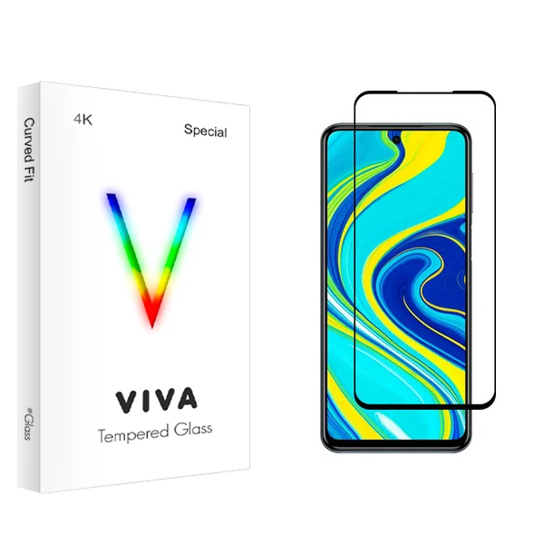 محافظ صفحه نمایش سرامیکی ویوا مدل 4K مناسب برای گوشی موبایل شیائومی Redmi Note 9 Pro