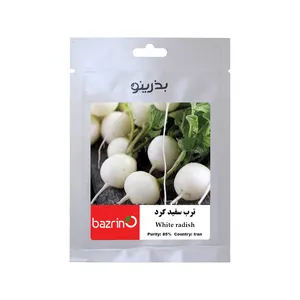 بذر ترب سفید گرد بذرینو کد BZNO-181