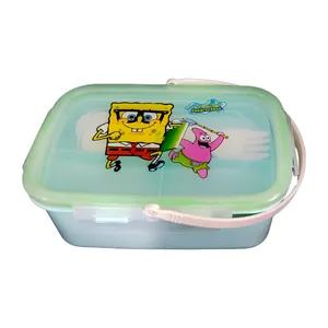  ظرف نگهدارنده غذا کودک مدل باب اسفنجی و پاتریک کد 200
