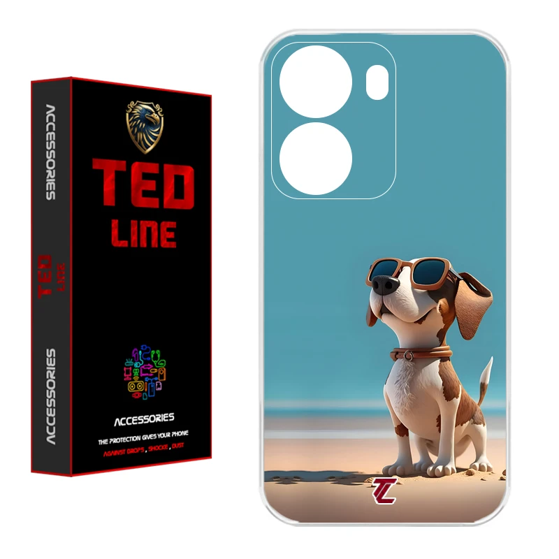 کاور تدلاین طرح سگ کد 1187 مناسب برای گوشی موبایل شیائومی Redmi A5