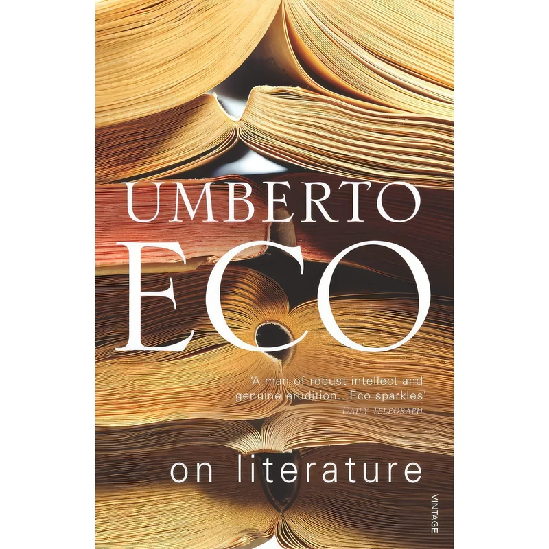 کتاب On Literature اثر Umberto Eco انتشارات Vintage Books
