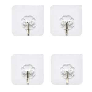 نگهدارنده حوله و دستمال مدل AF-FLOEWR بسته 4 عددی