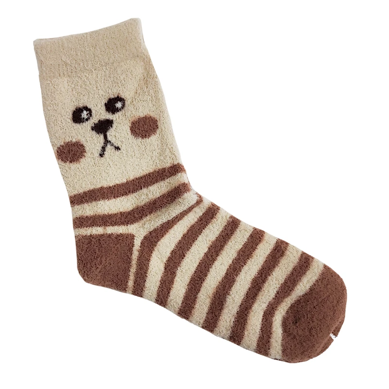 جوراب ساق بلند زنانه کوکو اند هانا مدل پشمی موهر کد 02