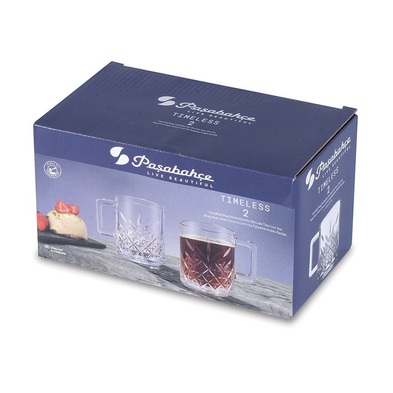 لیوان پاشاباغچه مدل Timeless کد 55462 بسته دو عددی