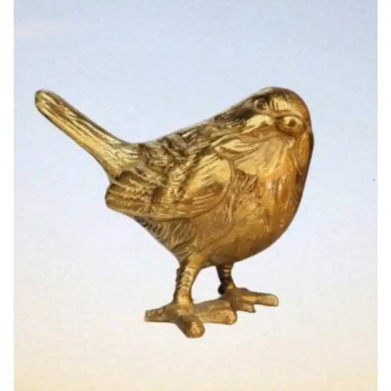 مجسمه برنجی مدل پرنده گنجشک