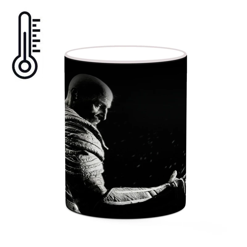 ماگ حرارتی کاکتی طرح گاد آف وار God Of War مدل mgh40467