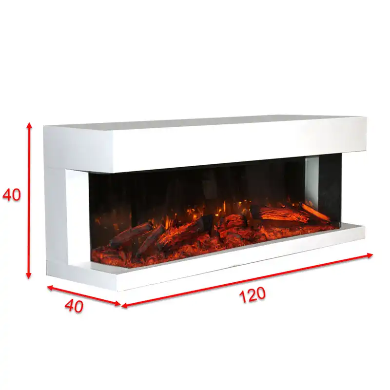 شومینه برقی شومینه بیستون مدل U+.C.150.L4.bs