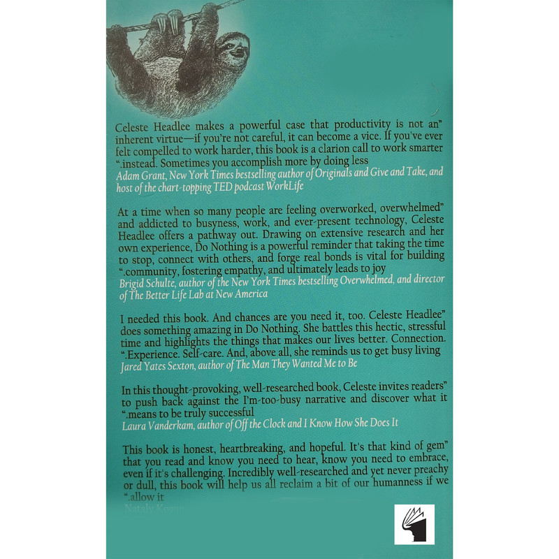 کتاب Do nothing اثر celeste headdlee انتشارات معیار علم