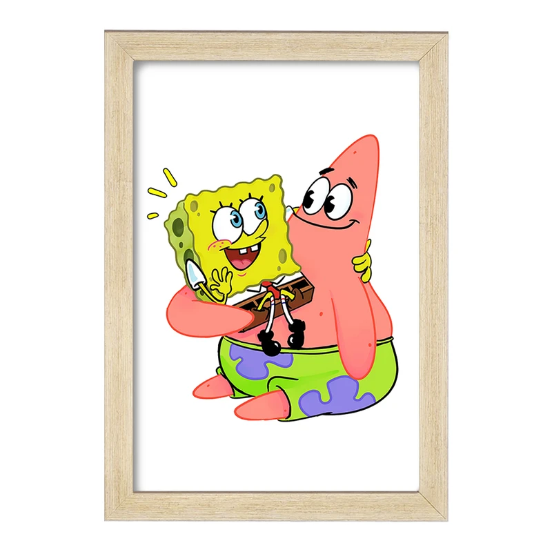 تابلو خندالو مدل باب اسفنجی و پاتریک کد 24718