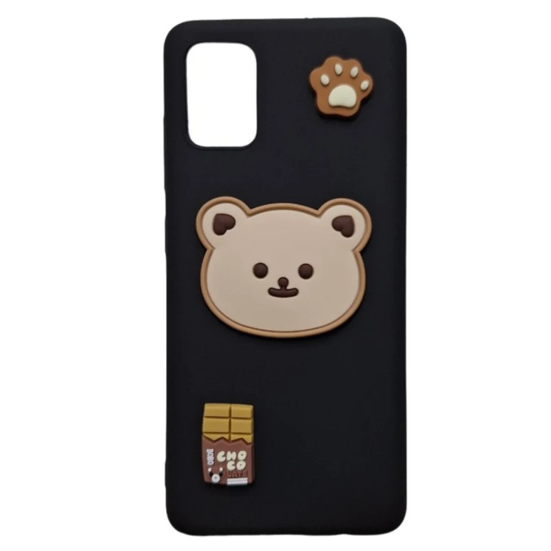 کاور طرح عروسک سیلیکونی مدل M3 مناسب برای گوشی موبایل شیائومی Poco M3