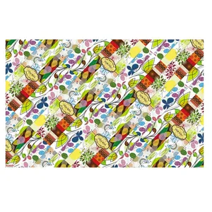 کاغذ کادو مدل گل فانتزی بسته 5 عددی