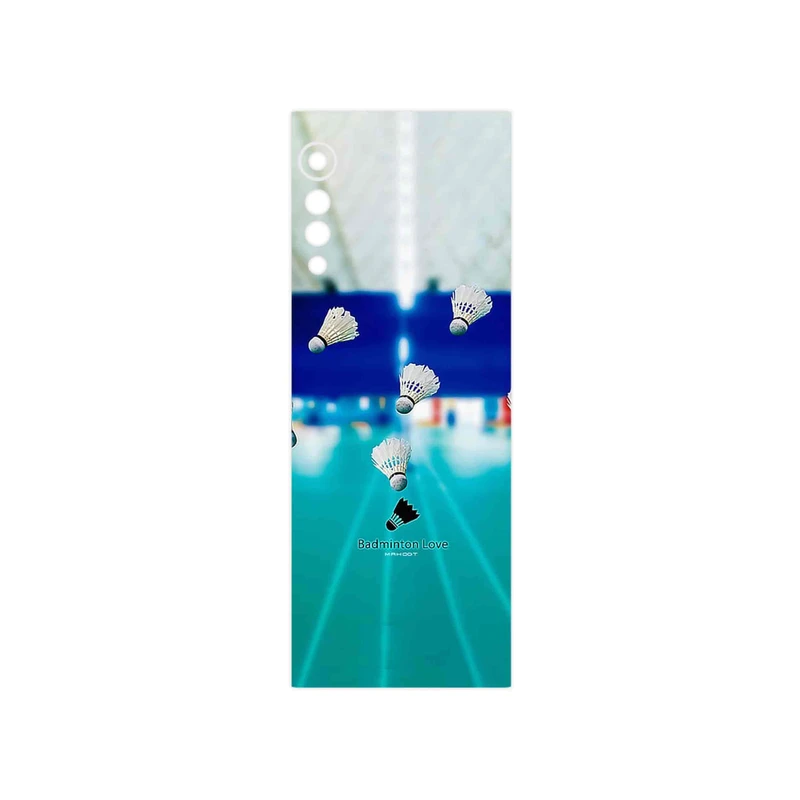 برچسب پوششی ماهوت مدل Badminton مناسب برای گوشی موبایل ال جی Velvet 5G
