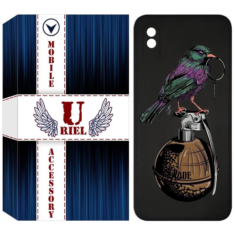 کاور یوریل مدل KSH کد 31 طرح پرنده مناسب برای گوشی موبایل شیائومی Redmi 9A / 9AT