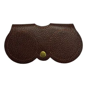 کیف عینک مدل چرم طبیعی بند دار کد KE-009