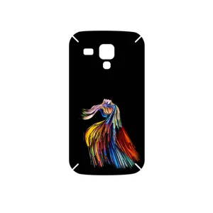 MAHOOT Rainbow Hair Digital Art Cover Sticker for Samsung Galaxy S Duos GT S7562