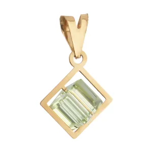 آویز گردنبند طلا 18 عیار زنانه سین سان مدل SNM106