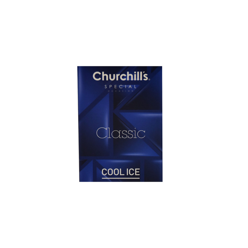کاندوم چرچیلز مدل Classic Cool Ice مجموعه 6 عددی کاندوم چرچیلز مدل Classic Cool Ice مجموعه 6 عددی