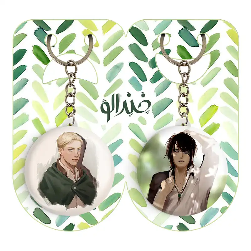 جاکلیدی خندالو مدل اروین اسمیث انیمه اتک آن تایتان کد 1858918586 مجموعه 2 عددی