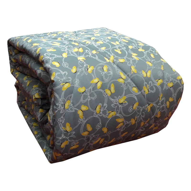 لحاف سندس مدل پروانه کد F57 سایز 220x195 سانتی متر
