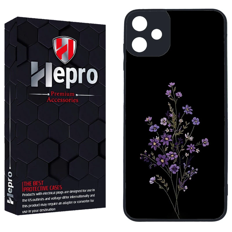 کاور هپرو طرح گل داوودی کد TPU-868 مناسب برای گوشی موبایل سامسونگ Galaxy A07
