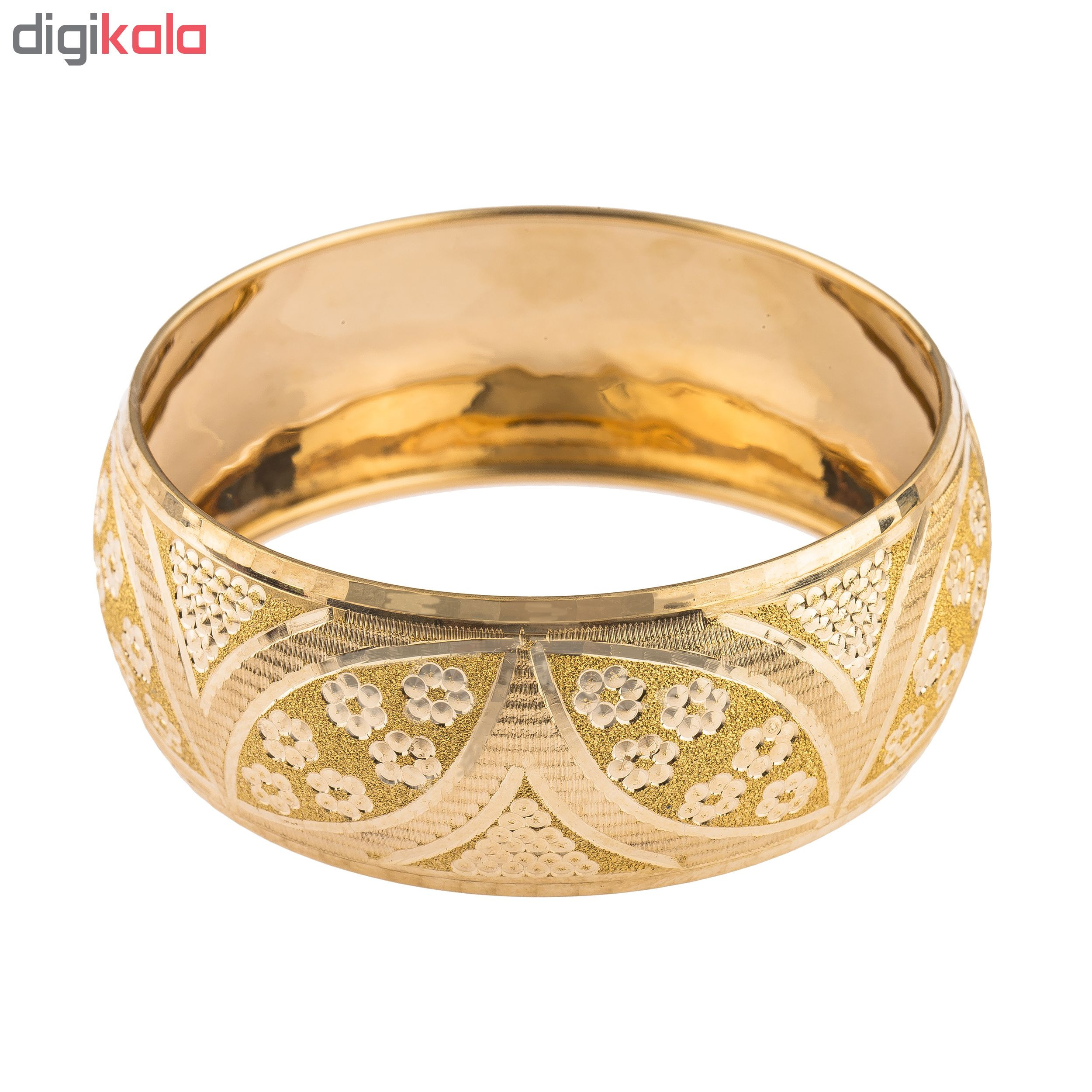 النگوی طلا 18عیار زنانه مدل B128 کد 1 النگوی طلا 18عیار زنانه مدل B128 کد 1